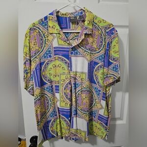 Vibrant Multicolor Men's Shirt